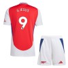 Arsenal G. Jesus 9 Hjemme 2024-25 - Barn Draktsett